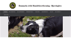 Desktop Screenshot of dch-bjerringbro.dk